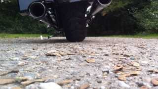 Paughco exhaust on my Harley Davidson Street Glide [upl. by Oetomit]