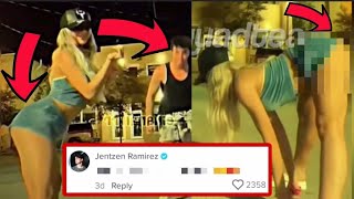 Jentzen Ramirez DEFENDS Elliana Walmsley From Getting CANCELLED For TWRKING 😱😳 With Proof [upl. by Sheryl]