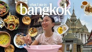 bangkok food diaries  foodie spots how solotravelling saved me taking a break amp recovery update [upl. by Saitam824]