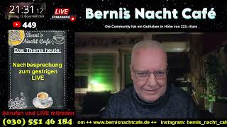 Das Nacht Cafè am Dienstag unter anderem mit dem Thema Rebecca Reusch [upl. by Eiramesor]