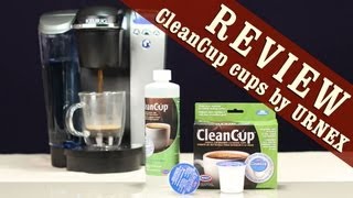 Easiest way to clean Keurig KCup Coffee Maker with Urnex CleanCup SingleCup Brewer Cleaning Cups [upl. by Vilberg]