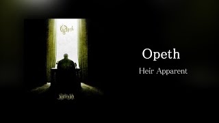 Opeth  Heir Apparent Guitar Backing Track with Tabs [upl. by Gniw232]