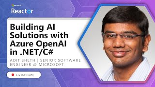 Building AI Solutions with Azure OpenAI in NETC [upl. by Yelyac]