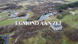 Hoge waterstand duinen Egmond aan Zee  Ultra HD 4K [upl. by Valonia]