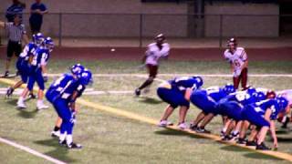 Boswell JV Football  2 Brian Franklin   Another Touchdown Run [upl. by Glover738]