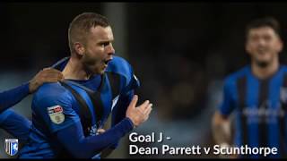 GILLINGHAM FC  GOAL OF THE SEASON 201819 [upl. by Kial]