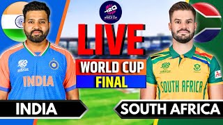 India vs South Africa Match Live  T20 World Cup Final Live  IND vs SA Live Match Today  IND vs SA [upl. by Clarke538]