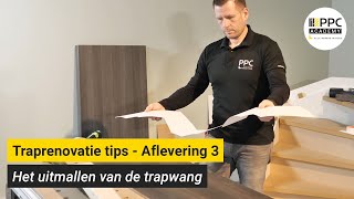 Traprenovatie tips  Aflevering 3 Het uitmallen van de wangen [upl. by Hourigan]