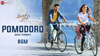 Pomodoro  BGM  Aravindha Sametha  Jr NTR Pooja Hegde  Thaman S [upl. by Semadar]