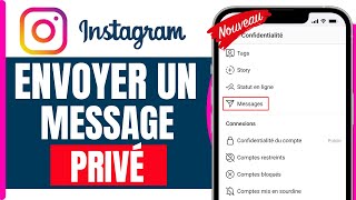 Comment Envoyer Un Message Privé Sur Instagram  En 2024 [upl. by Carlisle]