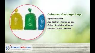 Red Biodegradable Bags and Black Biohazard Bags Wholesaler in Ahmedabad  Sana Packaging [upl. by Perri]