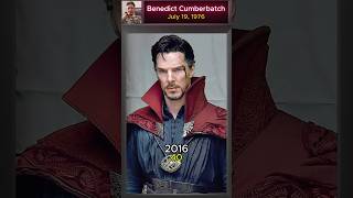 Benedict Cumberbatch From Sherlock to MCU Star benedictcumberbatch thenandnow doctorstrange [upl. by Euqinamod899]