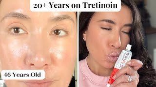 Tretinoin The Best Topical AntiAging Cream See my Skin amp What Ive learned After 20 yrs of Use [upl. by Bowers]