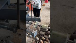 Universal code pulling machine motor maintenance disassembly 80s who collect scrap [upl. by Yrret]