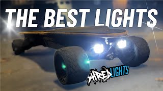 BEST accessory for your electric skateboard ShredLights [upl. by Gorges222]