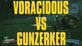 Borderlands 2  Voracidous The Invincible Raid Boss  Solo Gunzerker Kill UVHM [upl. by Nahtnamas866]