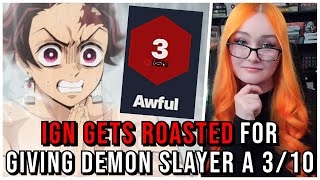 IGN TRASHES New Demon Slayer Season amp Gets ROASTED Proving AGAIN Theyre Completely Out Of Touch [upl. by Notwen133]