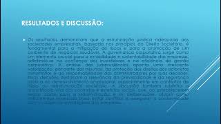 A relevância do direito empresarial e societário na estruturação na gestão corporativa [upl. by Killen]