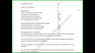 IAS 7 Cashflow Statement youtube Part 1 [upl. by Ahsya]