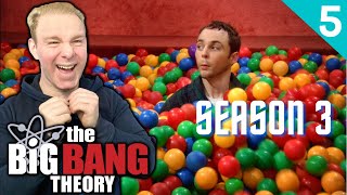 BAZINGA  The Big Bang Theory Reaction  Season 3 Part 57 FIRST TIME WATCHING [upl. by Riki]