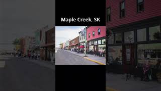 Random Canadian towns Maple Creek SK shorts shortsfeed canadatourism canadatravels [upl. by Erin]