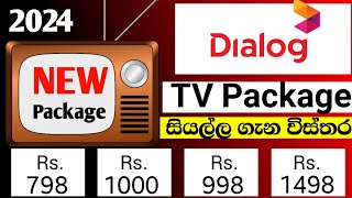 Dialog TV Packages  2024 [upl. by Aldora]