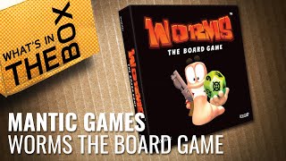 Unboxing Worms  The Board Game  Mantic Games [upl. by Aiz]