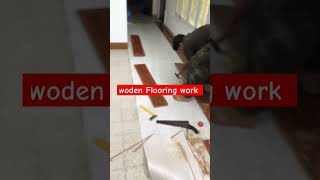 Woden floor youtubeshorts interiordesign [upl. by Akinuahs]