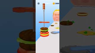 Burger Runner 🍔🍔 Make Extra large Hamburger cheese Burger part 07 xxlsandwichgameplay [upl. by Klecka]