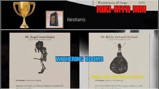 Whithering rooms trofeo Bestiario  Todos los enemigos [upl. by Animsay]