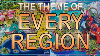 What is Every Region’s Theme  Pokémon Regions Explained [upl. by Tnarg]