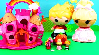 Lalaloopsy Tinies  Sew Royal Castle Playset unboxing and review [upl. by Shelburne]