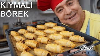 BUZLUK BÖREĞİ ❗️ Kıymalı Çıtır Börek  Chef Oktay Usta [upl. by Anayik340]