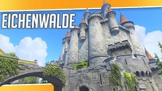 Overwatch  Eichenwalde NEW MAP  Walkthrough Tips and Choke Points [upl. by Sollie]