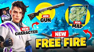 New Free Fire Is Here😍 New Gun Character And Many More must watch  Garena Free Fire [upl. by Coats]