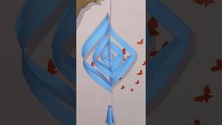 Diwali special wall hanging ✨ trending craft decoration diwali diy shorts youtubeshorts [upl. by Swaine]