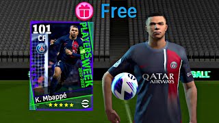 TOP UPDATE New POTWs opening  EFOOTBALL 2024 mobile [upl. by Mairb]