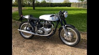 Norbsa Cafe Racer 1960 650cc for Sale [upl. by Bobina]