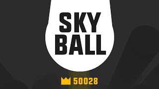 Sky Ball Ketchapp Game world record 50k high score [upl. by Naes]