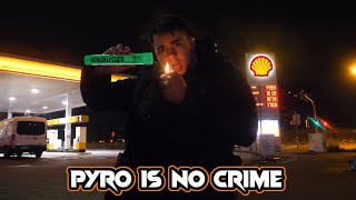 MrPyroManager  PYRO IS NO CRIME Official Music Video [upl. by Flem]