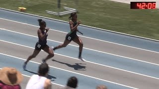 2016 TF  CIFss FINALS Div 1  Girls 4x100 Relay [upl. by Kciredohr]