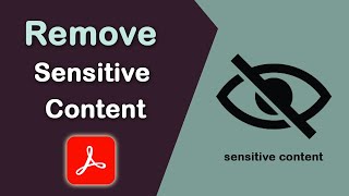 How to redact or remove sensitive content from PDF using Adobe Acrobat Pro DC [upl. by Razal]
