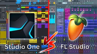 Studio One VS FL Studio Which is the better DAW [upl. by Michale560]