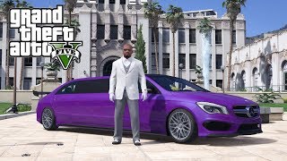 GTA 5  STUNT AVEC UNE LIMOUSINE DE LUXE [upl. by Adneram316]