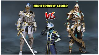 Indifferent clone Abdicator set vs star chaser setSide effect shadow fight 3 boss fight [upl. by Akinet]