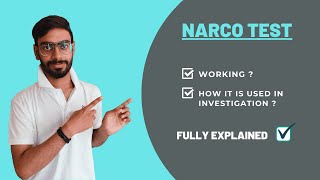 Narco Test Explained In Hindi Forensic Science [upl. by Dela671]