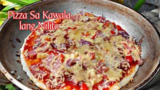 No Oven Pizza RecipePizza Na Niluto Sa Kawali [upl. by Retsehc]