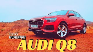 Audi Q8 Made to stand out  Audi Q8 review  Momentum  Forbes India [upl. by Maighdlin]