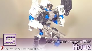 Transformers Generations Combiner Wars Rook Review Deutsch  German [upl. by Enileme77]