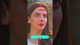 Saba Qamar sad trendingshorts sadstatus shortsfeed foryoushorts [upl. by Eada98]